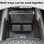 PIMCAR Center Console Hanging Box Compatible with 2019-2026 Dodge RAM 1500 2500 3500 Organizer Tray Armrest Storage Accessories(Only Fit Full Center Console and Bucket Seats)