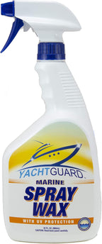 Spray Wax with UV Protection - Marine Wax For Boats with UV Protectant for a Gloss Shine Finish and for Car Detailing on Trucks and RVs (32 Oz Bottle)