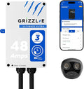 Grizzl-E 48A Ultimate Level 2 Fastest 48A Electric Vehicle (EV) Charger, UL Tested and Certified, Metal Case, Indoor/Outdoor Electric Car Fast Charging Station, Hardwired, Ultra Edition, NACS