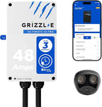 Grizzl-E 48A Ultimate Level 2 Fastest 48A Electric Vehicle (EV) Charger, UL Tested and Certified, Metal Case, Indoor/Outdoor Electric Car Fast Charging Station, Hardwired, Ultra Edition, NACS