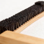 Professional Pool Table Brush 12-Inch | Soft Horsehair Bristles for Gentle & Efficient Cleaning - Reaches Tight Corners & Felt Surface, Essential Billiard Table Maintenance Tool