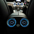 256 Colors Car Decor Interior Light, LED Turbine Air Vent Ambient Lighting Kit, Neon Atmosphere Lamp AC Accessories Fits for 2016-2022 Mercedes Benz GLC250 GLC300 GLC43 GLC63 GLC-Class X253