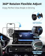 PZK Car Phone Mount for Honda Civic 2022-2025 2026 /Acura Integra 2023-2025 LX/EX/EX-L/Sport/Sport Hybrid/Touring/Si/Type R for 7/9-Inch Screen Magnetic 15W Fast Wireless Charger Phone Holder