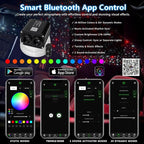 Upgraded 20W Starlight Headliner Kit Twinkle+Sound Activated 900pcs 0.03in 9.8ft Cable Fiber Optic Light APP/Remote Control for Car Home Star Ceiling Decoration