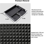 Center Console Organizer for 2019-2026 Chevy Silverado/GMC Sierra 1500, 2020-2026 Silverado/Sierra 2500HD 3500HD Accessories Armrest Storage Tray (Applicable only to Split Bench Seat)