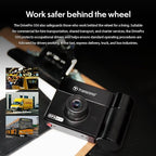 Transcend 64GB, Dual 2K+1080P Dash Cam Front and Rear Inside, 140 Wide-Angle, 2.4 Display, Built-in WiFi GPS,G-Sensor, Night Vision, Loop Recording, Parking Mode, ADAS, for Cars Taxi - TS-DP550B-64G