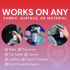 The Stink Solution Car Deodorizer Odor Eliminator For Strong Odor: Quickly Banish Smoke, Pet, Food, Body Odor, & Other Foul Smells! Safe Car Freshener for Seats & More! - 2 16 oz Bottles Midnight
