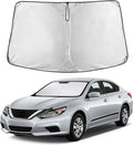EcoNour Windshield Sunshade Compatible for Nissan Altima 2013-2016 2017 2018, Sun Visor for Front Windshield & Window Sun Shade Cover, UV Heat Blocker & Protector, Car Accessories