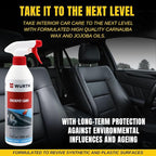 Smilyeez Listing for Wurth Cockpit Care Spray, 500ml (2 Bottles) – Silicone-Free Interior Cleaner with Carnauba Wax & Jojoba Oils for Satin Matte Finish & Pocket Screwdriver