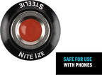 Nite Ize Steelie Orbiter Magnetic Socket and Metal Plate - Car Mobile Phone Holder - Phone Metal Plate - Magnetic Phone Holder - Black