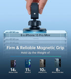 Magnetic Car Mount Phone Holder - Mag Safe Air Vent Phone Mount for Car Compatible with iPhone 15 14 13 12 Pro Max Mini Plus, 360° Adjustable Mag Safe Car Mount Phone Holder for All Phone
