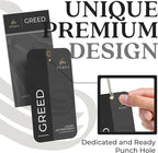 9PCS Greed Disposable Air Fresheners for Men | Long Lasting Car Air Freshener with Greed Fragrance | Lasts for 2 Weeks | Strong Car Perfume with Odour Eliminating Technology | by Perfa