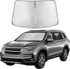EcoNour Windshield Sunshade for Honda CRV 2023-2024 2025 2026 Sun Visor for Front Windshield & Window Sun Shade Cover, UV Heat Blocker & Protector, Car Accessories