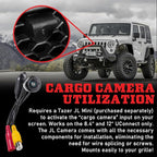 Z Automotive JL Front Camera Kit fits 2018-2023 Wrangler JL | Grille-Mounted | Standard Definition Cam | Easy Installation | Perfect for Trails and Parking | Works on 8.4 Uconnect Only