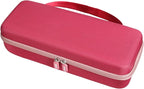 Aproca Storage Case Compatible with Fanttik Slim V8 Apex / V8 Mate / V10 Apex / V10 Mate Cordless Car Vacuum, Portable Bag for Accessories - Red (Case Only)