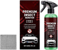 Car Paint Cleaner, Automotive Tar Remover, 120ml Heavy Duty Detailing Spray With Towel For Windshield Window Cleaning Supplies Valeting Accessory Restoration Gear Component Tool System Gear