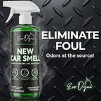 New Car Smell Spray (16oz), Made in USA | Long Lasting Car Air Fresheners Eliminates Odor - Air Fresheners for Cars, Trucks, & Other Vehicles – Fresh Scent Air Freshener Spray by Evo Dyne (3-Pack)