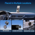 2026 Upgraded Vacuum Magnetic Car Phone Holder, 360° Adjustable Vacuum Ultra Suction Vacuum Car Phone Mount Phone Holders for Your Car/Gym/Mirror for iPhone 16 Pro Max 15 14 13 12 Plus