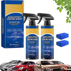 Nano Quick Coat Restores, Nano Quick Coat Restore Coating Spray, Quick Effect Coating Agent for Cars, Advanced Cars Quick-Acting Coatings Agent Spray, for All Car Models (2PCS)