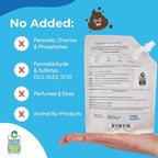Miss Mouth’s Messy Eater Stain Treater Refill Ready Kit - 2 Pack Stain Remover Spray and 16oz Refill Pouch - Newborn & Baby Essentials - Food, Grease, Coffee Off Laundry, Underwear, Fabric