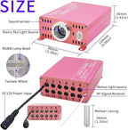Upgraded Starlight Headliner Kit Twinkle+Meteor All in One Fiber Optic Lights,16W APP&Remote Control+Music Effect 650 pcs (0.03*0.04*0.06in)*9.8ft Star Lights for Car Truck/Cinema Restaurant