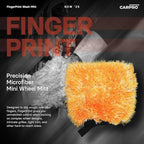 CARPRO Fingerprint - Precision Mini Microfiber Wheel Wash Mitt for Complex Rim Designs Intricate Grilles, Tight Trim, and Other Hard-to-Reach Areas (1 Pack)