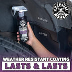 Chemical Guys Bare Bones Premium Dark Shine Spray - For Undercarriage, Wheel Wells & Trim - Deep Black Finish, Non-Greasy, Safe for Cars, Trucks, SUVs, RVs - 128 oz (1 Gallon)