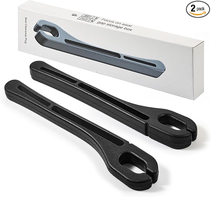 Seat Gap Filler, Universal Car Interior Organizer, Organizer with Seat Belt Holes, Stopping Phone Key from Falling, 2026 NEW Gap Fillers(Fits Cars, Pickup Trucks, SUVs and Vans)