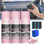 2Pcs Car Interior Detailer & Protectant, Polishing Cleaner Car Interior Spray, All Purpose CarInterior Detailer Spray, CarInterior Cleaner for Dashboards, Seats, Leather, Plastic (3PCS)
