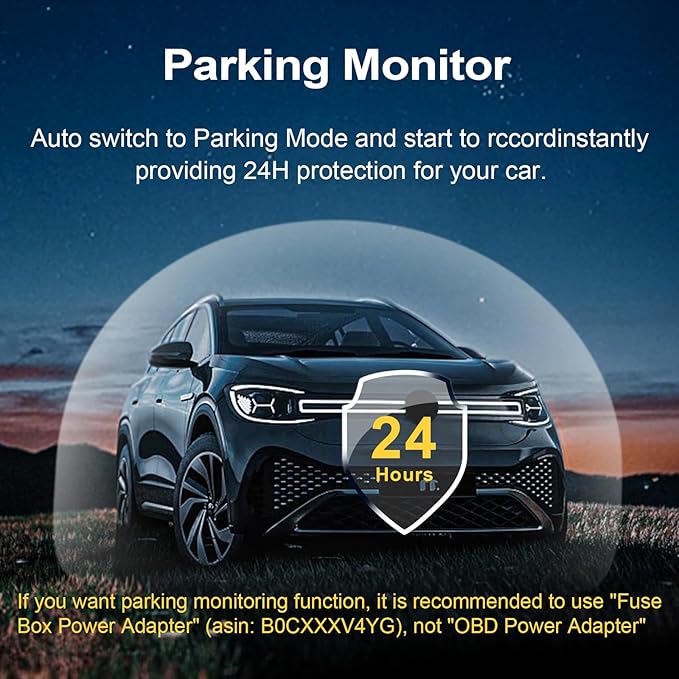 Mangoal STARVIS 2 Front 4K HDR Dash Cam IMX678, Fit for Ford 1st Gen Maverick 2022-2024(Model A), 5GHz WiFi, GPS, Support 512GB Max(Additional Purchases)