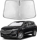 EcoNour Windshield Sunshade Compatible for Buick Enclave 2018-2022 2023 2024, Sun Visor for Front Windshield & Window Sun Shade Cover, UV Heat Blocker & Protector, Car Accessories