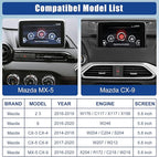 Mazda Carplay and Android Auto Retrofit Kit, TK78-66-9U0C OEM Hub Fits to MZD Connect System, Apple Carplay Adapter Compatible with Mazda 2/3/6/CX3/CX5/CX9/MX5 2015-2020 Year(2024 New Upgraded)