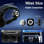 4-in-1 Wireless CarPlay Screen Mirroring Adapter for Apple CarPlay/Android Auto, 2026 Upgraded AirPlay MirrorLink Adapter, CarPlay Dongle Convert Wired to Wireless, Type C Extension, Plug & Play