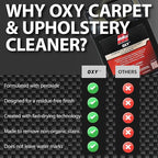 Malco OXY Carpet & Upholstery Cleaner - Stain Remover Spray for Car Interior Fabric/Cleans the Toughest Vehicle Stains/Deep Cleaning Liquid Formula / 22 Oz. (127822)