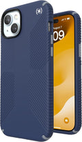 Speck iPhone 15 Plus Case - Presidio2 Grip Blue/Grey - 6.7 inch