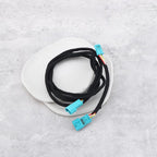Car Footwell Y-Adapter Splitter Cable for Illuminated LED Ambient Light Compatible with BMW F3X
