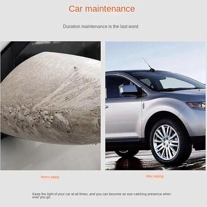 Clay Towel – Volcanic Mud 30x30cm | Professional Car Detailing and Overspray Removal Cloth | Black Line Pad for Restoration | High-Performance Synthetic Bar Alternative for Vehicle