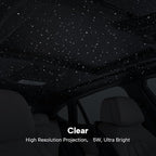 Star Lights for Car, Star Projector with Air Freshener, Ceiling Ambient Light with 6 Scents, Auto On/Off, Vent Clip Accent Light with Diffuser (Starry)