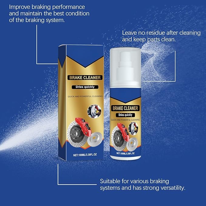 Brake Cleaner Powerful Effectively Non-Acid Wheel Cleaner Perfect for Cleaning Wheels and Tires Brake Remover Iron and General Fallout for Cars