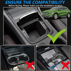 Wireless Car Charger for Mercedes-Benz GLA GLB CLA A-Class B-Class 2013-2019, OEM Custom Fit with 27W USB-A & Type-C Wireless Fast Phone Charging Pad for Mercedes-Benz Interior Accessories