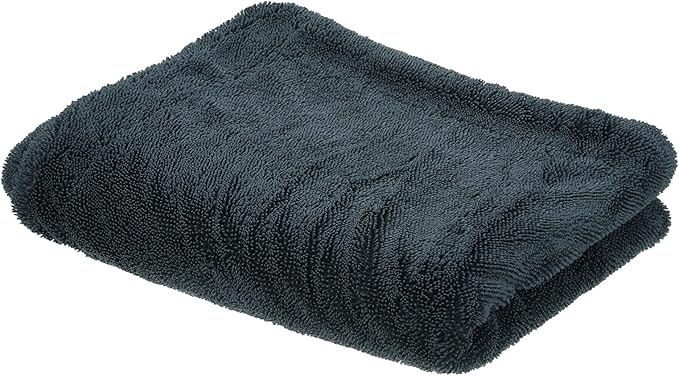uxcell 1200gsm Microfiber Towels for Cars, 23.6 x 35.4 Inch Car Drying Towel Drying Towels Car Detailing Extra Large Super Absorbent Towel for SUV Truck Home, Dark Gray