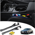 【Compatible with Hyundai Elantra】 Seat Gap Filler,No Drop Seat Guard Compatible with Hyundai Elantra,Drop Seat Guards for Cars(2Pcs),Emergency Keychain Car Escape Tool(2Pcs)