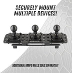 Bulletpoint Metal Dash Mount Cell Phone Holder Compatible with 2013-2018 RAM Truck & 2019+ RAM 1500 Classic (RubiGrid Magsafe Compatible)