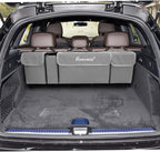 Car Trunk Organizer and Storage, Backseat Hanging Organizer for SUV, Truck, MPV, Waterproof, Collapsible Cargo Storage Bag with 4 Pockets, Car Interior Accessories (Gray)