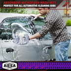AIDEA Car Wash Mitt Microfiber, 2PK Scratch Free Lint-Free, Wheel Cleaner Mitts, Extra Plush Premium Microfiber Mitt Car Wash Brush, Regular Size 7.12''X10.14''