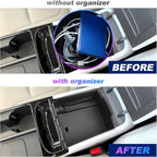 SXCY for 2025 2026 Hyundai Tucson Center Console Organizer for 2025 2026 Hyundai Tucson Accessories (Limited) Console Tray for 2025 2026 Tucson Limited Armrest Storage Console Organizer (Black)