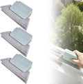 2026 New Magic Window Track Cleaner, Window Groove Cleaning Brush Tools Set, for Cleaning Tile Grout, Louver Blades, Car Air Conditioning Vents, and Narrow Gaps (3pcs Gray)