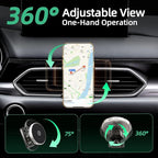 Car Mount for Mazda CX5 (2017-2025 2026), Magnetic Phone Holder, Magsafe Car Mount Charger, Dashboard Phone Holder, 15W Wireless Fast Charging, Cell Phone Automobile Chargers, CX-5 Accessories