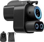 NACS to CCS1 Tesla Charger Adapter, Adapter for Tesla Supercharger, Max 500A 1000V, Fast DC Charge, Temp Control, Compatible with Ford, Rivian, GM, Volvo, Polestar EVs (Not Compatible for Nissan EVs)