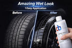 Super Dress It Tire Shine Spray & Car Trim Restorer 16 oz | Water Based Non Greasy Tire Dressing, Plastic & Vinyl Conditioner | Dashboard Cleaner, Interior Detailer, Car Detailing Supplies